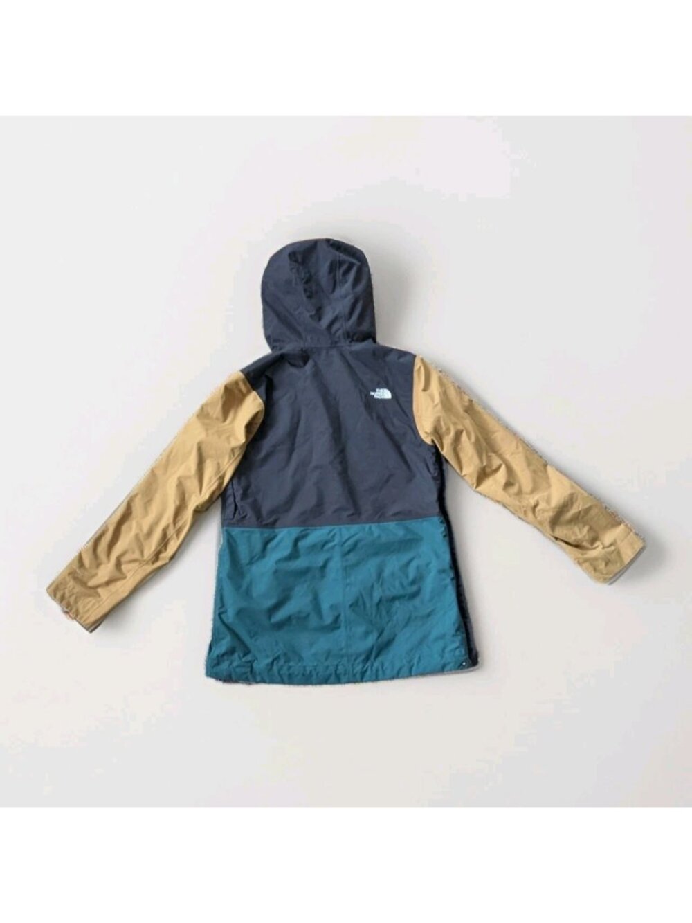 The North Face Tanager Anorak Jacket Womens Med Hooded Pullover Colorblock Ski - Picture 3 of 16